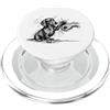 Mamma Bassotto Cane Bassotto Disegno Al Bassotto Pugno Chiuso Cane Bassotto Mano PopSockets PopGrip per MagSafe