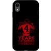 COOL BASEBALL DESIGNS AND OUTFITS Custodia per iPhone XR 4 ANNI DI BEING AWESOME BASEBALL 4. COMPLEANNO