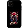 Sushi Techwear Tokyo Noodles Japanese St Custodia per iPhone 11 Otaku Kawaii Anime Manga Samurai Ramen Y2K Cyberpunk Japan