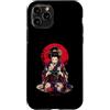 Sushi Techwear Tokyo Noodles Japanese St Custodia per iPhone 11 Pro Otaku Kawaii Anime Manga Samurai Ramen Y2K Cyberpunk Japan
