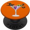 Miftees Halloween Tees Strega nel bicchiere di Martini PopSockets PopGrip Adesivo