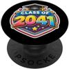 Class of 2041 First Day of School Appare Classe del 2041 Primo giorno di scuola Laurea PopSockets PopGrip Adesivo