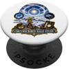 Jimbeels CIRCUMSCRIBED HALO STUDY Alone circoscritto PopSockets PopGrip Adesivo