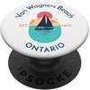 YO MINUS Spiaggia di Van Wagners Ontario PopSockets PopGrip Adesivo