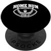 Funny Baseball and Football Graphics Tee Home Run Football Referee Funny Football Touchdown Homerun PopSockets PopGrip Adesivo