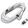 Fanton Lin.3m TV sp.+pr.Ø9,5mm+adatt. BI
