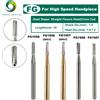 YOYADENT Frese dentali WAVE FG Fresa in carburo di tungsteno Frese per taglio metalli in carburo di acciaio Punta da trapano Dia.1.6mm Strumenti per dentisti