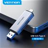 Vention Lettore di schede SD Vention adattatore da USB tipo C a Micro SD TF Card per accessori per Laptop adattatore per scheda SD USB 3.0 Smart Memory per telefono