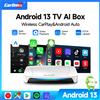 CarlinKit Wireless Carplay TV Box Smart 8 + 128G Android Auto AI Box Uscita HDMI Adattatore Video Android 13 per Youtube Kia IPTV