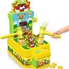 VATOS Mini banca di giochi arcade a gettoni con 2 martelli, giocattolo interattivo per lo sviluppo elettronico per bambini dai 3 ai 6 anni