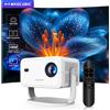 Magcubic Proiettore Magcubic Native 1080P 650ANSI 8K Android14 L018 con messa a fuoco automatica della correzione Keystone Wifi6 BT5.4 Film portatile all'aperto