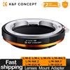 K&F CONCEPT Adattatore per Obiettivi K&F CONCEPT da Leica M L/M a Canon EOS R EOS M Sony E Nex Nikon Z F AI M4/3 Fujifilm X