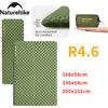 Naturehike R4.6 Materasso gonfiabile portatile Leggero Viaggio all'aperto Escursionismo Tappetino da campeggio Tappetino per dormire spessore 8 cm