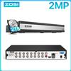 ZOSI 3K Lite H.265+ Registratore DVR di sicurezza video a 16 canali Rilevazione AI 16CH DVR CCTV ibrido 4 in 1 per sistema di sorveglianza domestica