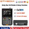 GTMEDIA V8 Finder 2 Misuratore di ricerca satellitare DVB-S/S2/S2X Display LCD da 3,5 pollici 1080P, porta di tipo C Satfinder VS Freesat Finder Meter