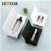 sumeear 50 flaconi spray per profumo in vetro smerigliato di alta qualità da 3/5/10 ml, flaconi per campioni riutilizzabili, con scatole di imballaggio squisite