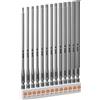 Geinxurn Set di 13 Punte per Cacciavite Fixedge, Inserti Magnetici in Acciaio Legato da 6' per Riparazioni Domestiche