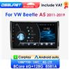 OSSURET 2Din Android 13 Autoradio Per VW Beetle A5 2011-2019 Auto Multimediale Lettore GPS di navigazione Senza Fili Carplay DSP RDS 4G-LET 8581A