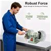 NONE Smerigliatrice da banco a doppia ruota da 250 W, lucidatrice per affilare da 4,92 pollici con protezioni di sicurezza, 2800 giri/min per officina domestica