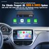AUTOTOP Modulo Wireless Carplay e Android Auto AUTOTOP per Peugeot Citroen SMEG 208 308 508 C3 C4 C5 Ds 3 4 5 6 con Supporto per Telecamera di Retromarcia