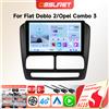 OSSURET Autoradio Android per Fiat Doblo 2 2010-2014 e Opel Combo 3 2011-2018, Carplay, GPS Auto, Multimedia 6115 8CORE Audio