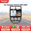 HIZPO Autoradio Android 14 di Hizpo con Qualcomm per Jeep Compass Patriot 2007 2008 2009, Stereo Carplay, Wi-Fi+4G, Navigazione Vocale AI
