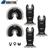 SHDIATOOL Lame oscillanti diamantate SHDIATOOL, utensili multifunzione con adattatore, lama multiuso per cemento, malta, marmo, ceramica