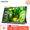 ARZOPA Monitor Portatile da 15.6 Pollici, Schermo IPS Leggero per Gaming, Display Esterno Secondario per PS4/5, MAC, LAPTOP, SWITCH A1
