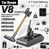 Ddadache Batteria di ricambio 100% NUOVA per Dyson V8 21,6 V 12800 mAh, compatibile con l'aspirapolvere portatile senza fili Dyson V8 Absolute.