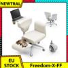 NONE Sedia NEWTRAL Freedom-X-FF con braccioli e ruote, sedia reclinabile multi-posizione, sedia ergonomica a gambe incrociate