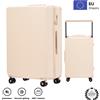 W WINGS Valigia XXL di grandi dimensioni circa 75x50x30 cm o 66x44x26 cm o da cabina 55x40x20 cm / Alta qualità, disponibile nelle misure 28, 24, 20 pollici, in ABS + trolley, con serratura a combinazione TSA