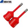 SHDIATOOL 2 pz 6mm punta diamantata Dry gres porcellanato marmo Core Bit granito marmo sega a tazza M14 corone di perforazione del filo