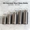 leno Borraccia in Acciaio Inox 450-1500ml, Bottiglia a Parete Singola, Grande Capacità, Bocca Larga con Coperchio, per Ciclismo e Sport
