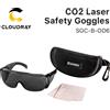 Cloudray 10600nm occhiali di protezione Laser stile B protezione scudo OD6 + CE per macchina per incisione taglio Laser CO2