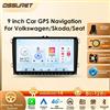 OSSURET Android 14 9 "2 Din Autoradio Carplay per Polo Golf 5 6 Passat B6 CC Tiguan Touran EOS SHARAN SCIROCCO GPS Naviation Multimedia
