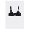 Tezenis Reggiseno Balconcino Paris Mistery Essence Donna Nero