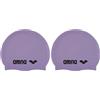 arena Classic Silicone Cuffia Unisex in Silicone, Cuffia Piscina Donna e Uomo, Cuffia Nuoto con Bordo Rinforzato, Cuffia Morbida e Resistente (Confezione da 2)