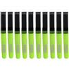 Infitronic PRO 10 fascette stringicavo in velcro scrivibili con occhiello in metallo e velcro su diversi lati 50 x 500 mm (giallo)