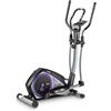 inSPORTline Madesto, Cross trainer magnetico, 120 kg, Nero, Grigio, 7 kg, Sensori nell'impugnatura, 670 mm