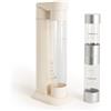 CREATE/SODA MAKER STUDIO/Macchina per acqua frizzante 1L bianco sporco + doppia bottiglia 500 ml + 350 ml/Non include bombole di CO2, bottiglia priva di BPA