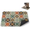 Brizuf Tappetino Scolapiatti Assorbente 40x60 cm, In Diatomite per Cucina | Tappetino Macchina Caffe, Asciugatura Rapida, Base Antiscivolo, Resistente al Calore per Lavello e Piano Cucina