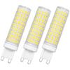 Generic Lampadina LED G9 per Lampadari, 15W 1500 lm, 4500K/6500K, Non Dimmabile(Natural white 4500K,3 Pack)