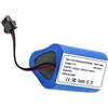 LDJNFIURNPO Batteria di ricambio for robot aspirapolvere, compatibile con Lefant, | M501A, compatibile con Cecotec, batteria for aspirapolvere CONGA 890 Slim(3000)