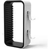 Desiumite Torre di archiviazione per giochi per Xbox Series X/S, PS4 e Switch, contiene 18 dischi, organizer compatto in ABS con design salvaspazio per console di gioco, media puliti (bianco e nero)