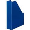 HAN 1x portariviste Portadocumenti I-LINE blu in plastica lucida | Prodotto in Germania, formato A4/C4, 76x247x318 mm, vassoio per documenti, portadepliant, vassoio per documenti, quaderni