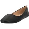 Elara Ballerina da Donna Comodo Slip Ons Flat Chunkyrayan DY 10A Black