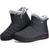 Mufanton Stivali da Neve Donna Invernali Scarpe da Camminata Foderati in Pelliccia Casual Outdoor Scarpe Calde Antiscivolo Stivali
