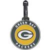 Travelite NFL Etichetta per Bagaglio Green Bay Packers, etichetta in silicone con campo indirizzo, flessibile e robusta, per identificare facilmente valigia, zaino o borsa da viaggio, 9 x 9 x 0,7 cm