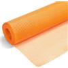 Monucep Rete di rinforzo 160 g/m² 1 x 50 m, 4 x 4 mm, in fibra di vetro per intonaco interno ed esterno, tessuto in gesso per facciata e WDVS, griglia di rinforzo resistente agli alcali, arancione
