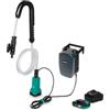 VONROC Pompa a batteria 12V per barili da pioggia - 80W incl. 2.0AH e caricatore | con Protezione a Secco 80W, 1800 l/h, 1,75 bar, Compatibile VPower 20V